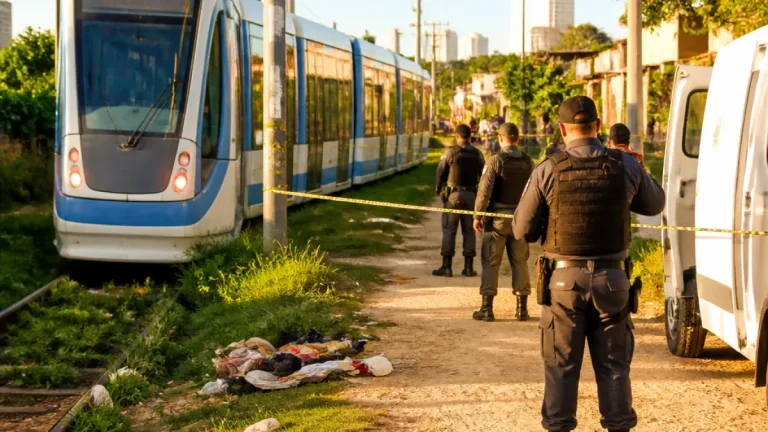 Atropelamento por VLT na Zona Norte de Natal deixa homem morto; travessia é informal
