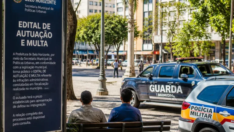 Belo Horizonte aprova multa administrativa para uso de drogas em espaços públicos