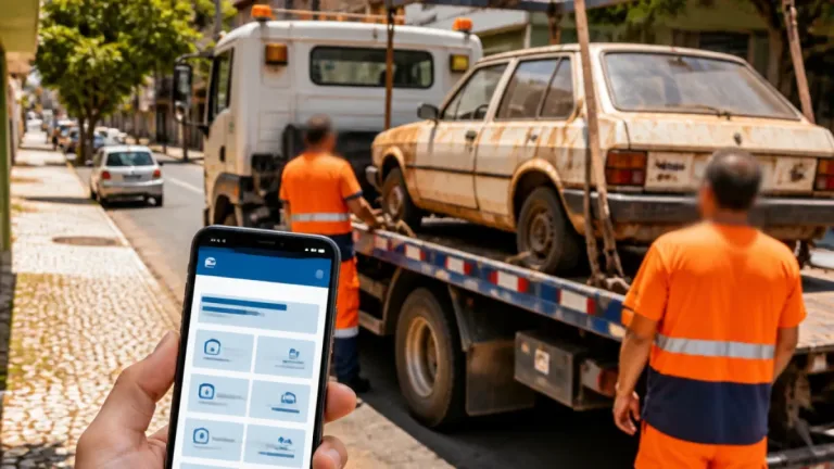 Belo Horizonte reforça remoções de veículos abandonados e registra mais de 1.700 recolhimentos