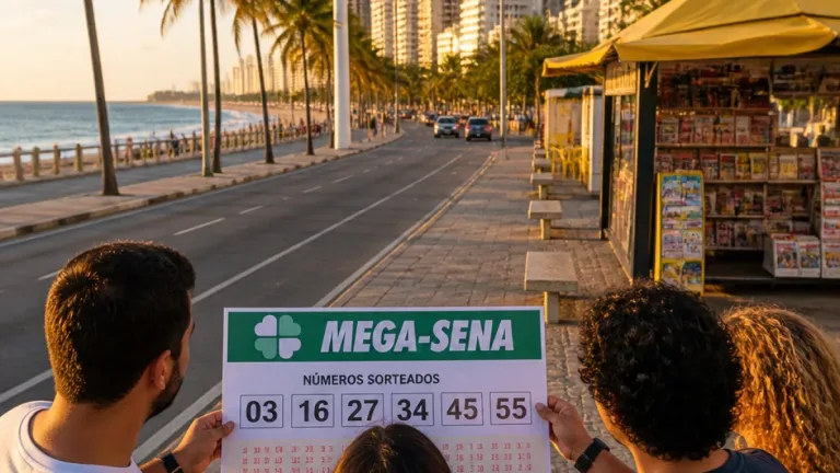 Bolão de Fortaleza fatura R$ 164,9 milhões na Mega-Sena e movimenta cidade