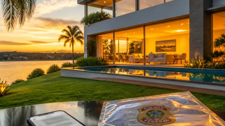 Brasília: mensagens indicam que presidente da Câmara usou casa de ex-banqueiro no Lago Sul