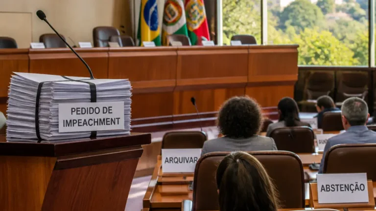 Câmara arquiva pedido de impeachment contra prefeito em Caxias do Sul após votação