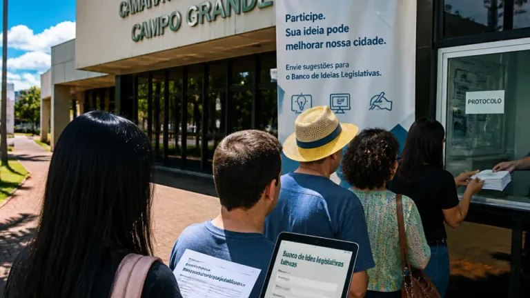 Câmara de Campo Grande vota criação de banco digital para sugestões de projetos de lei