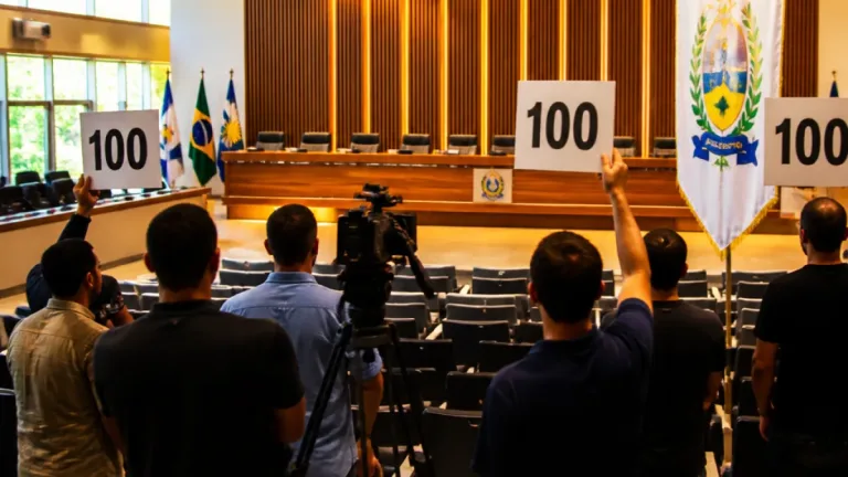 Câmara de Palmas formaliza apoio a Eli Borges e fortalece palanque para o Senado