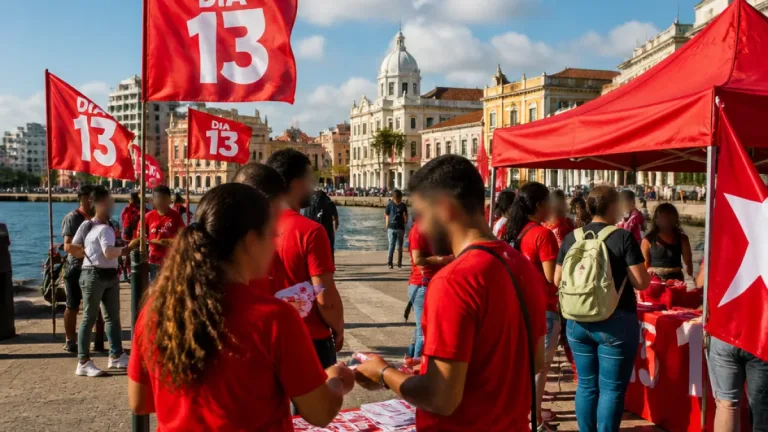 Campanha de Lula promove 'Dia 13' com ações descentralizadas por todo Pernambuco