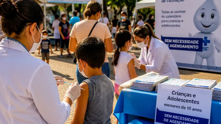 Campinas promove Dia D de multivacinação neste sábado para público infantojuvenil e geral