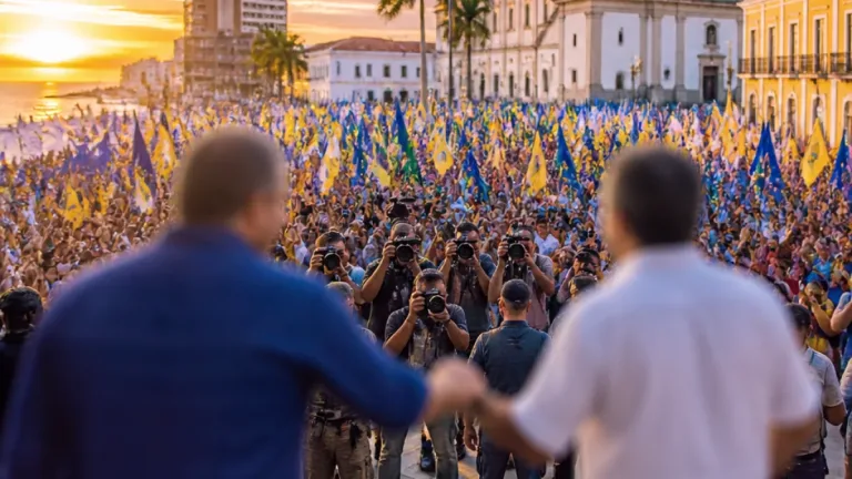 Candidato ao governo do MA recebe apoio de prefeito com passagens policiais; aliança reacende debate sobre alianças locais