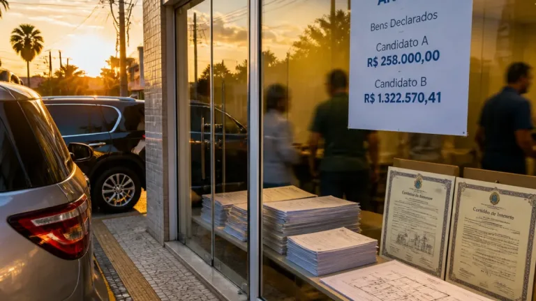 Candidato ao governo Valmir declara R$ 258 mil em bens; vice informa patrimônio de R$ 1,32 milhão
