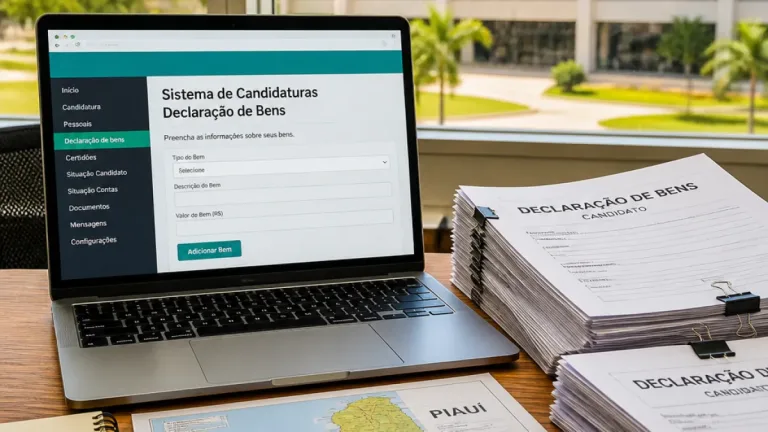 Candidatos ao governo do Piauí apresentam declarações de bens; lista inclui dez registros