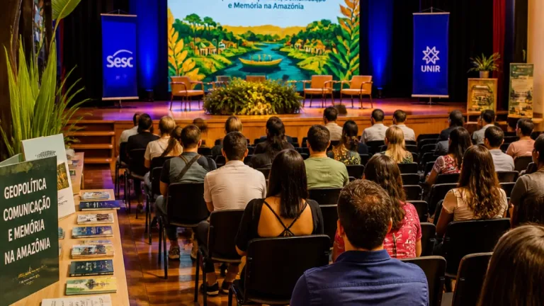 CANOAR 2026 reúne debates sobre geopolítica, comunicação e memória na Amazônia de RO