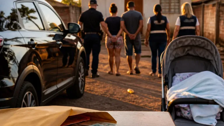 Casal é detido em Foz do Iguaçu suspeito de vender bebê por R$ 15 mil
