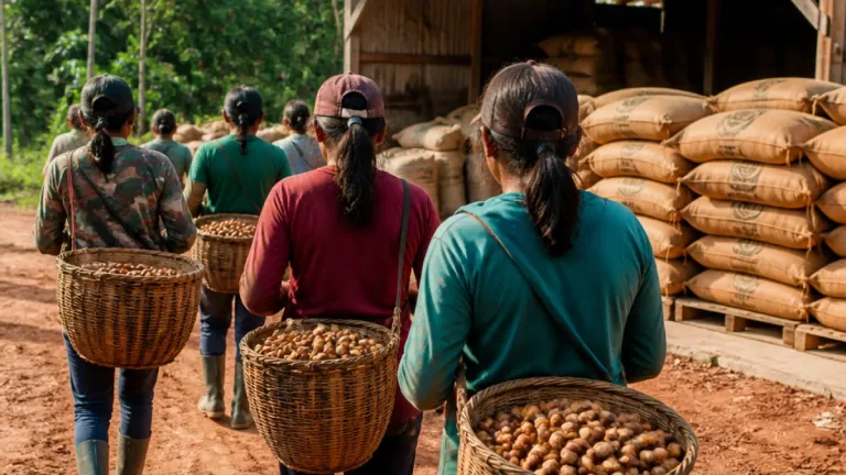 Castanha da Amazônia de comunidade indígena em RO recebe pagamento por serviços ambientais pela 1ª vez