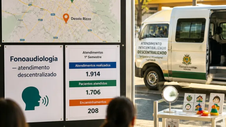 Caxias do Sul amplia atendimento de fonoaudiologia para reduzir filas e levar serviços aos bairros