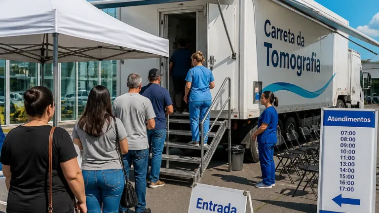 Caxias do Sul receberá Carreta da Tomografia com 1.344 exames agendados