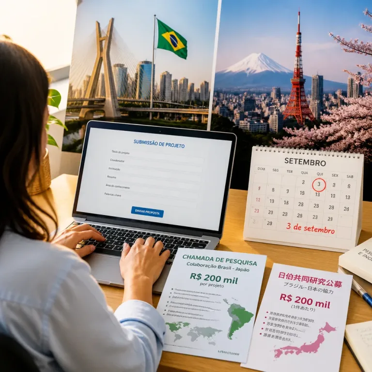 FAPESP e agência japonesa lançam chamada para até três projetos colaborativos com prazo até 3 de setembro
