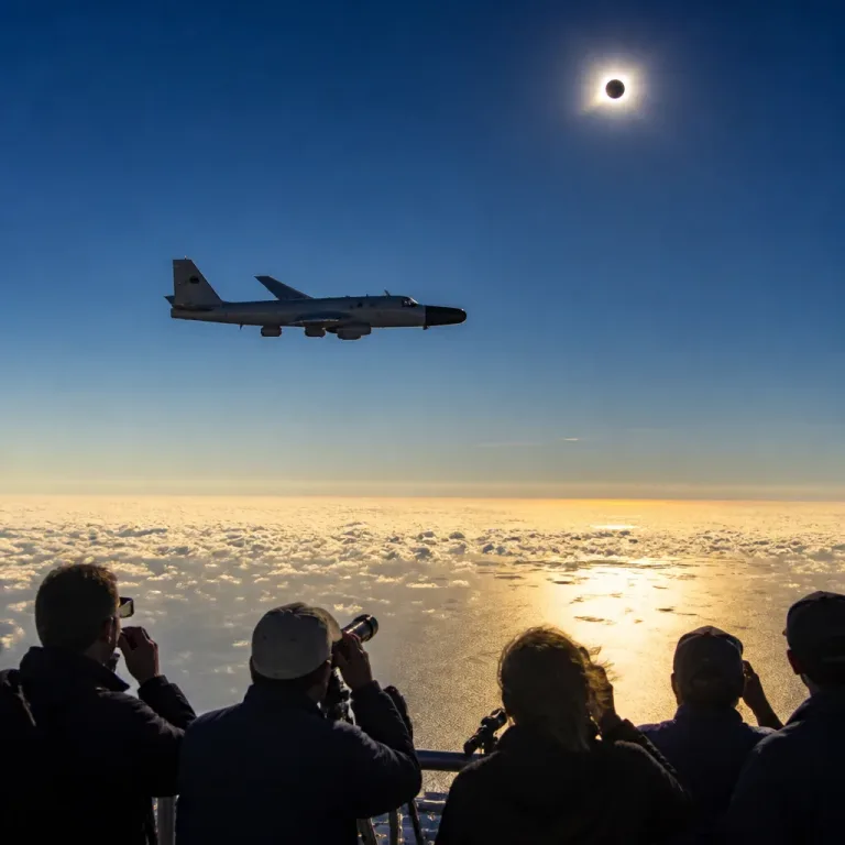 Eclipse solar total amplia estudo da coroa do Sol com apoio da NASA e ESA