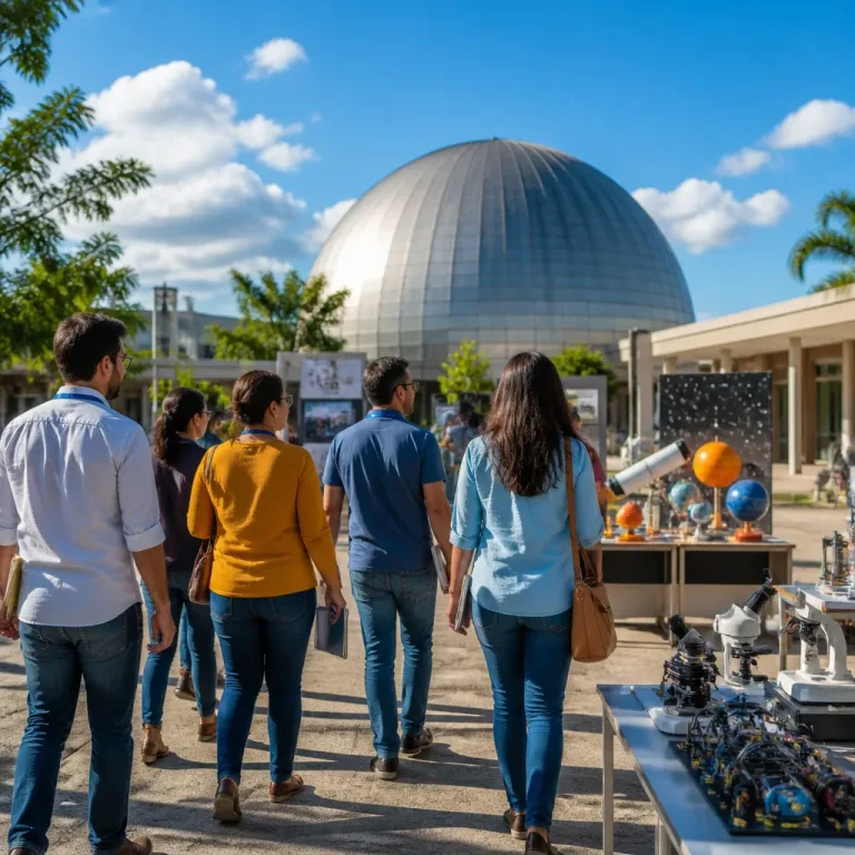 Formação da UFMS aproxima professores da Rede Municipal a museus, planetário e laboratórios
