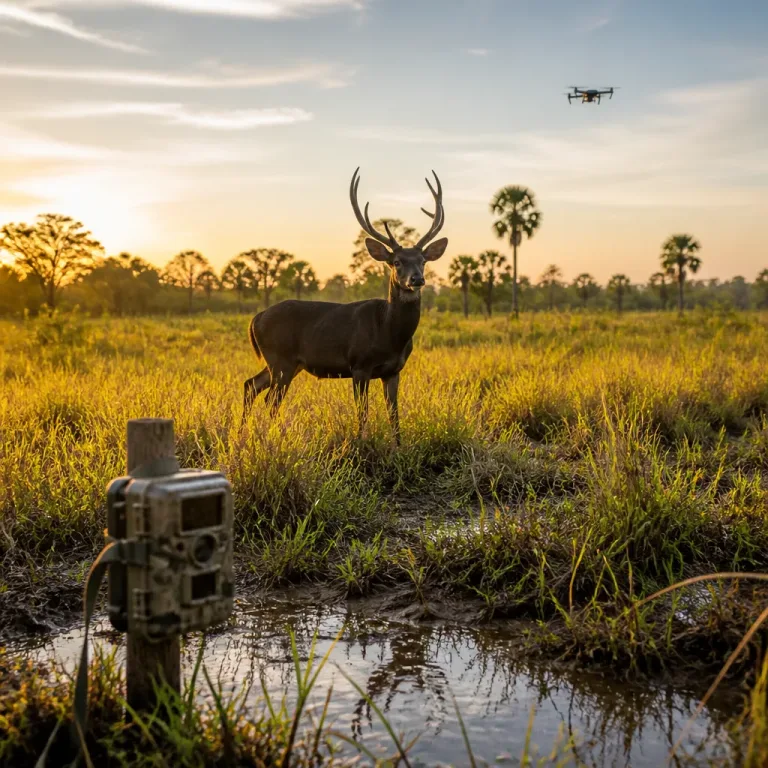 Ciência confirma pela primeira vez cervo-do-pantanal com melanismo no Brasil