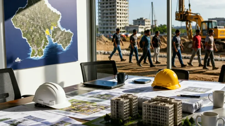 Clécio Luís destaca infraestrutura e mineração em encontro com setor imobiliário no terceiro dia de campanha
