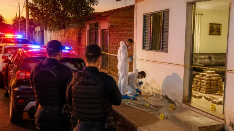 Confronto em residência resulta em apreensão de cerca de 400 kg de drogas em Londrina