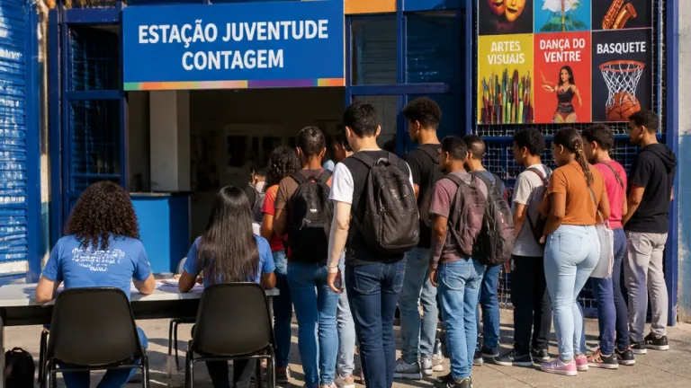 Contagem abre inscrições para terceiro ciclo da Estação Juventude com oficinas gratuitas