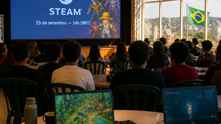Contagem acompanha Mundo Gamer Showcase com transmissão marcada para 25 de setembro