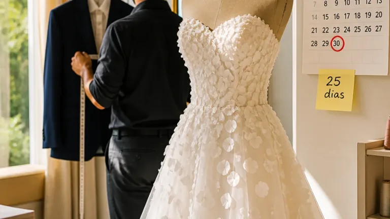 Contagem: campeão do BBB posta fotos do vestido de noiva e anuncia contagem regressiva