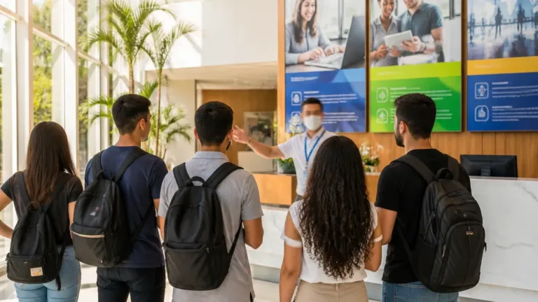 CRCSP recebe estudantes de São Bernardo do Campo em sua sede para aproximar ensino e mercado