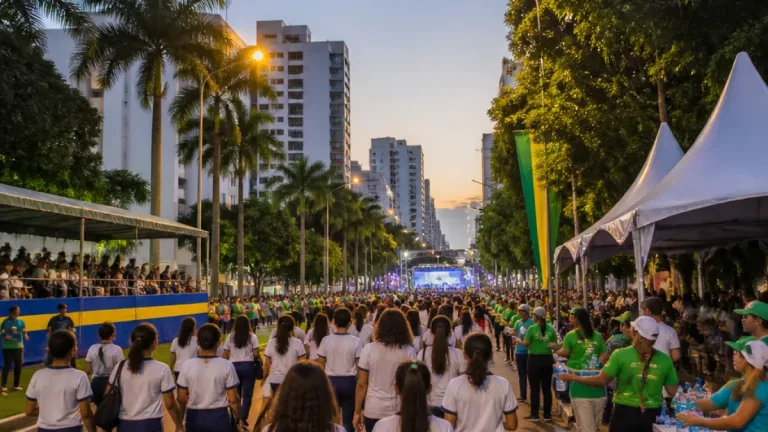 Cuiabá desloca desfile de 7 de Setembro para a noite com pontos de hidratação