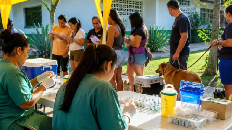 Cuiabá faz mutirão de vacinação antirrábica em quatro pontos neste sábado