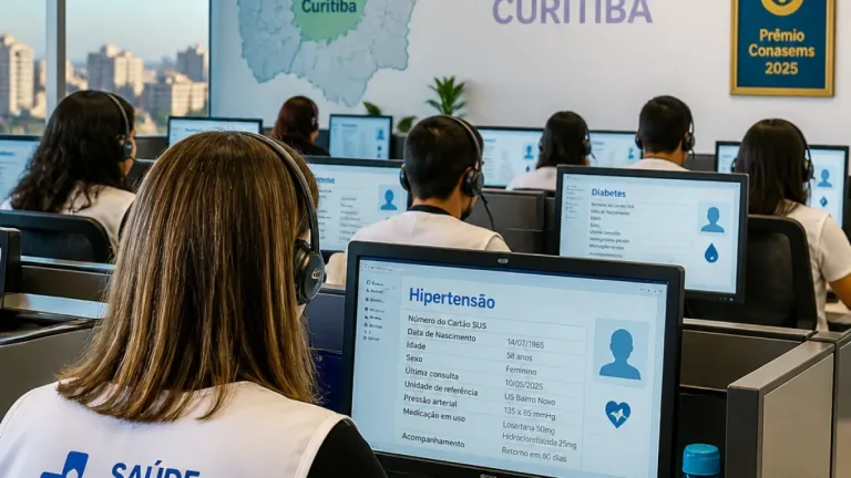 Curitiba lança dez Centrais de Cuidado para acompanhamento de pacientes crônicos