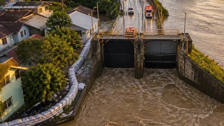 Defesa Civil alerta para risco de enchentes no Vale do Itajaí e Litoral de SC entre 13 e 16 de agosto