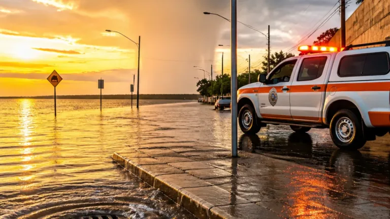 Defesa Civil alerta Porto Alegre para chuva persistente com até 100 mm até quinta-feira