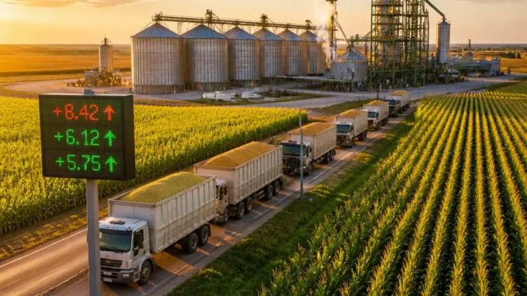Demanda das usinas de etanol sustenta preços e acelera vendas de milho em Mato Grosso