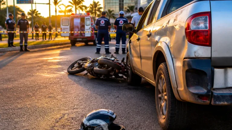Dupla morte após colisão em Goiânia: adolescente embriagado é investigado por atropelamento