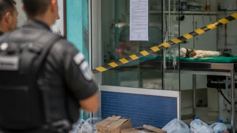 Duque de Caxias: falso veterinário é preso em flagrante enquanto operava gato em clínica