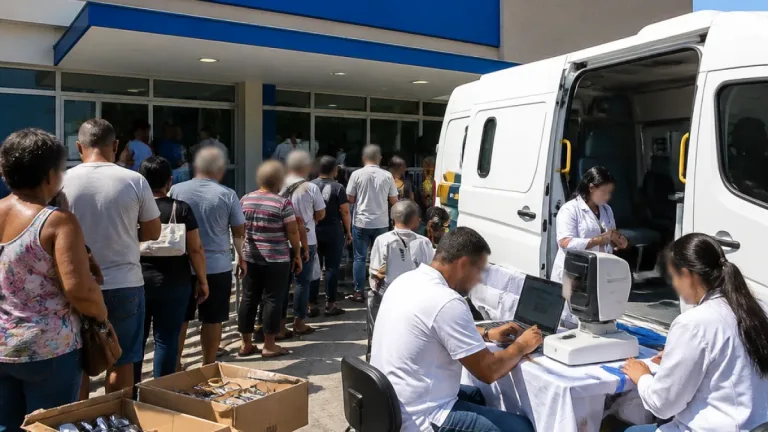 Duque de Caxias fortalece tratamento de catarata com hospital e programa itinerante