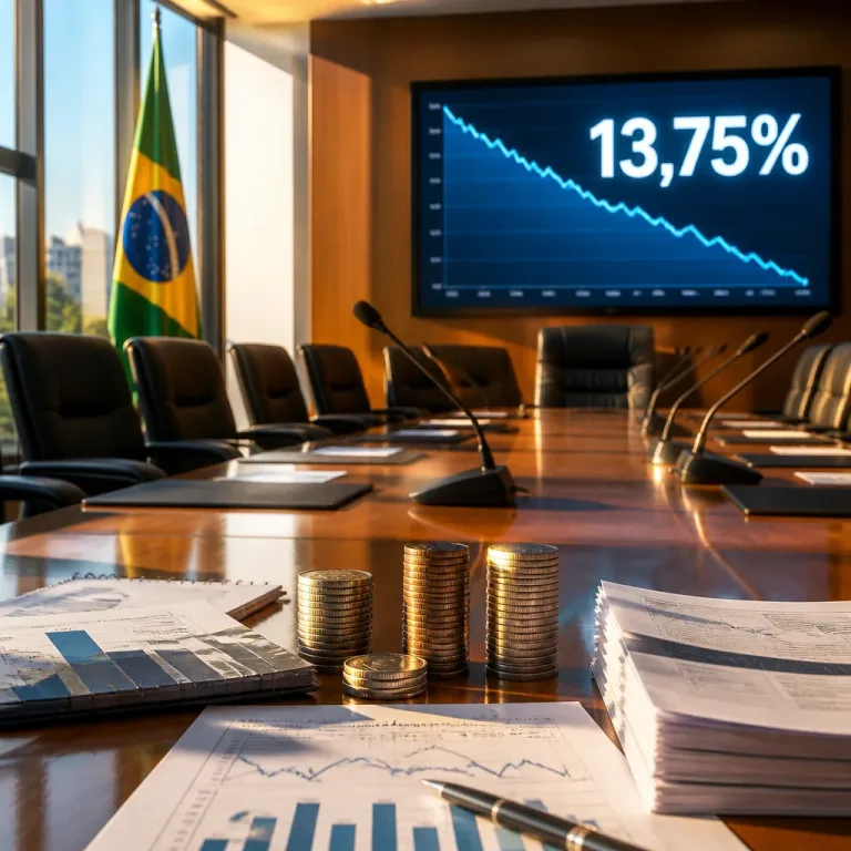 Copom corta Selic para 13,75% em quinto corte seguido; BC mantém tom cauteloso