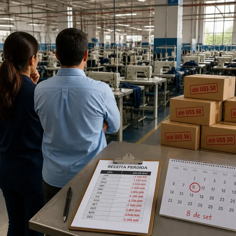 CNI alerta que fim da taxa de 20% sobre compras baratas pode ameaçar 109 mil empregos