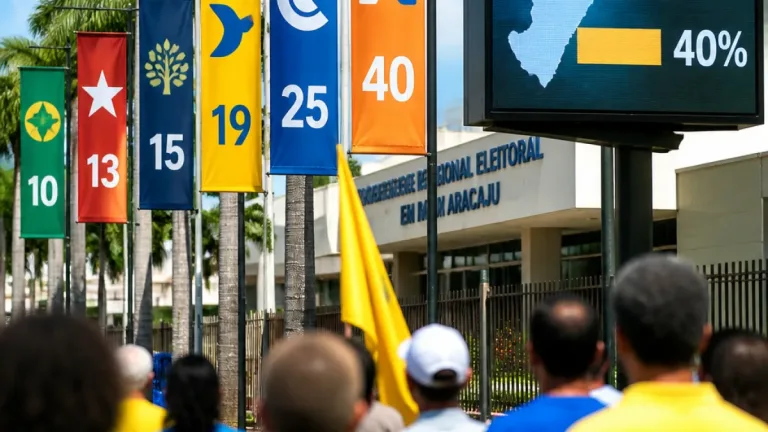 Eleição em Sergipe terá seis candidatos ao governo; Mitidieri e Valmir lideram disputa apertada