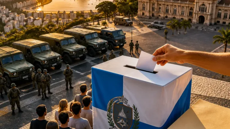 Eleição no Rio mira fim de ciclo de intervenências federais em segurança e economia