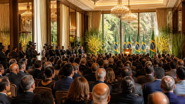 Em São Paulo, Lula reúne mais de 500 empresários em jantar no Tivoli Mofarrej