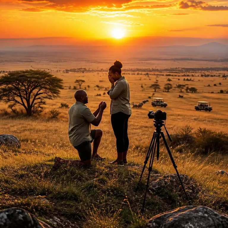 Mari Gonzalez é pedida em casamento por Pipo Marques durante viagem ao Quênia