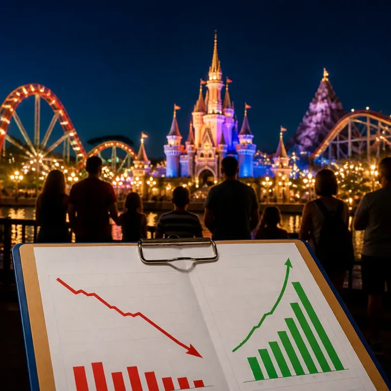 Disney registra queda de 50% no lucro enquanto receita cresce e parques sustentam resultados