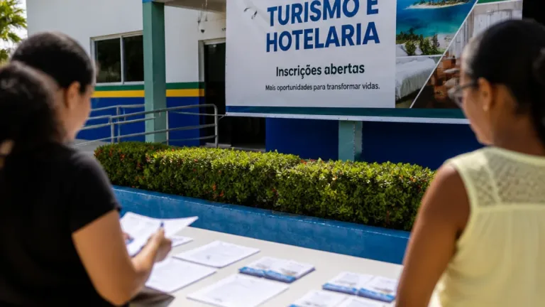 Equatorial Pará oferece curso gratuito de turismo e hotelaria em Soure para moradores do Marajó