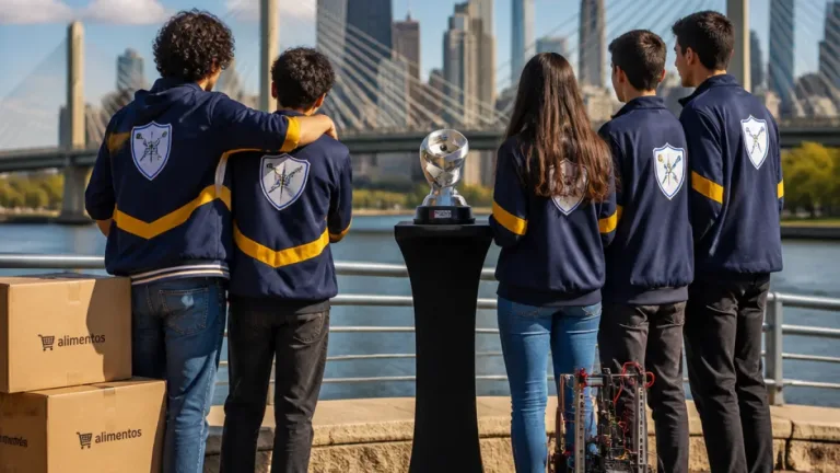 Equipe de robótica de São Gonçalo conquista prêmio internacional em Chicago