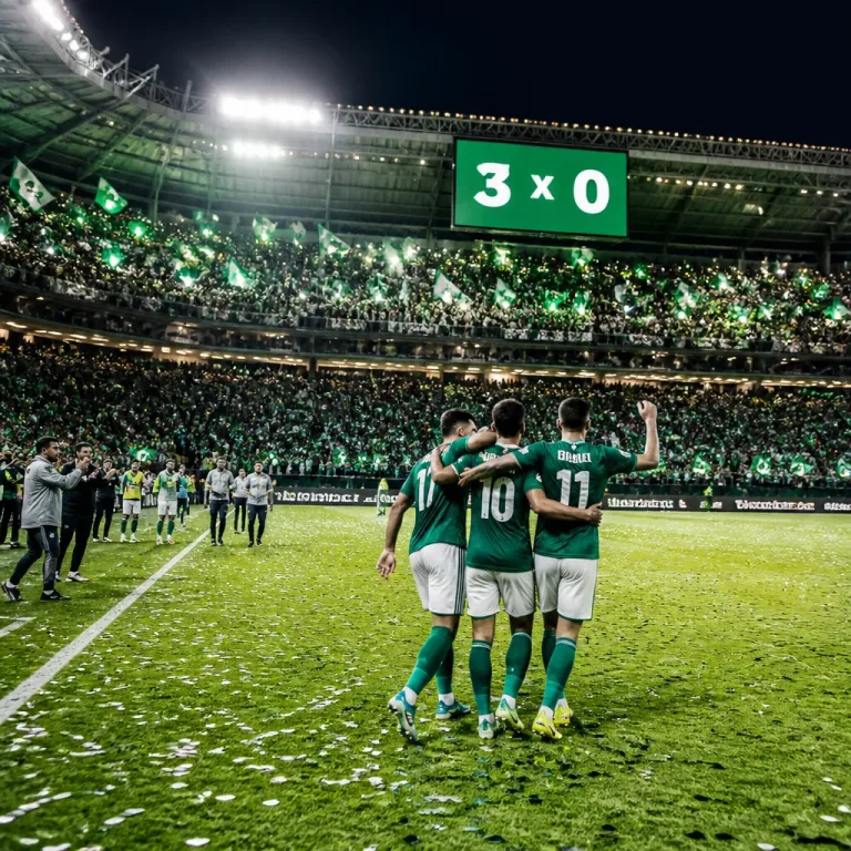 Palmeiras vence Santos por 3 a 0 e fica perto da semifinal da Copa do Brasil
