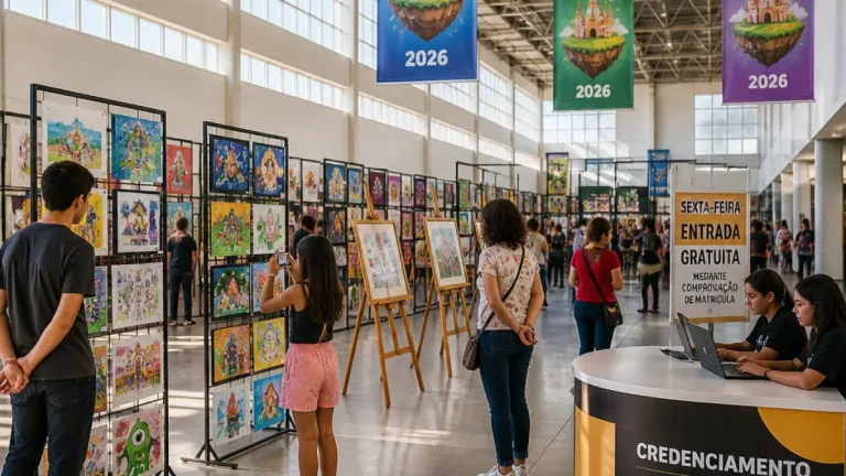 Estudantes da rede pública da Paraíba podem inscrever obras para exposição no Imagineland 2026