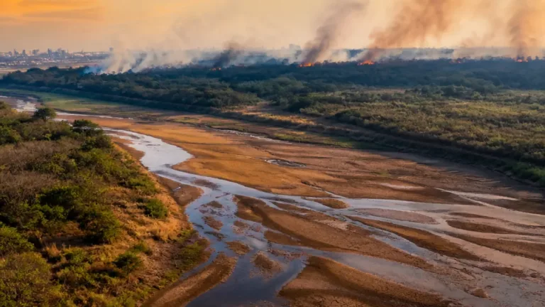 Estudos indicam seca e maior risco de incêndios em Roraima até primeiro semestre de 2027