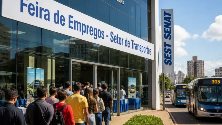 Feira de empregos em Londrina oferece mais de 400 vagas no setor de transportes